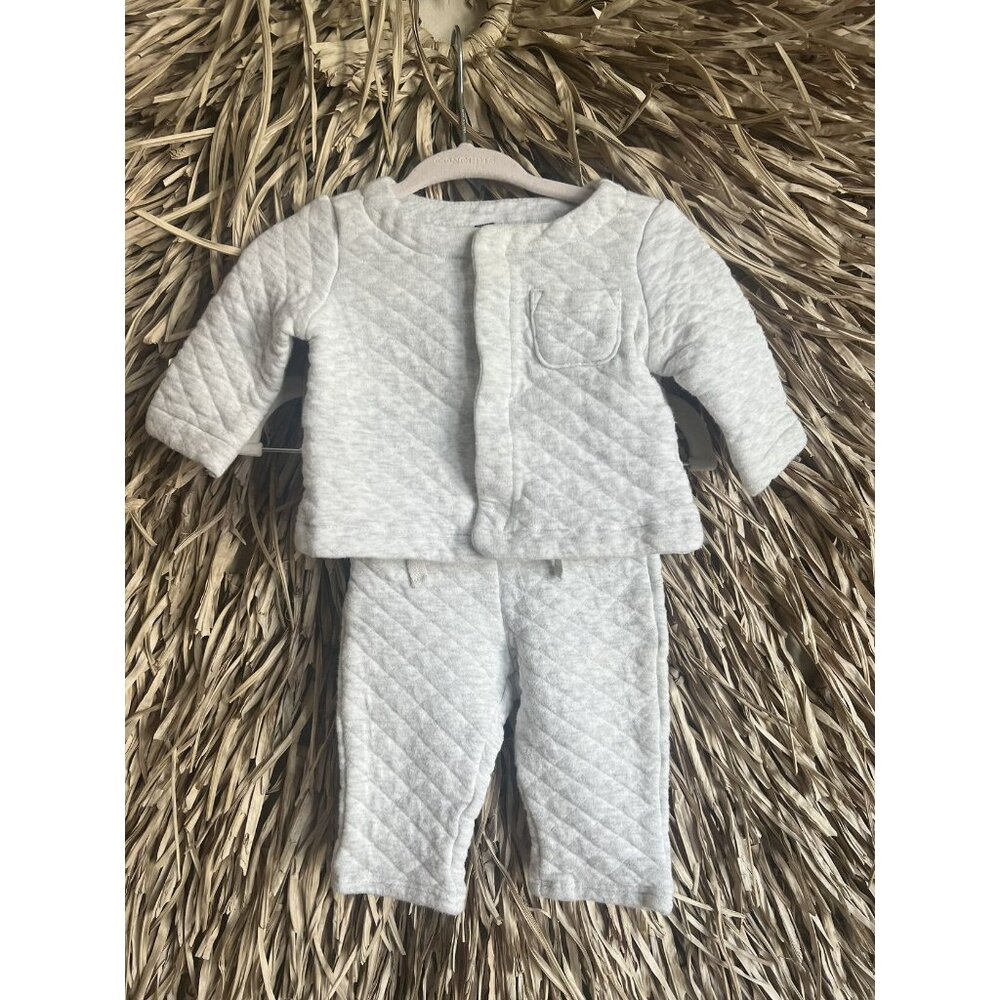 Janie & Jack Quilted Sweatsuit